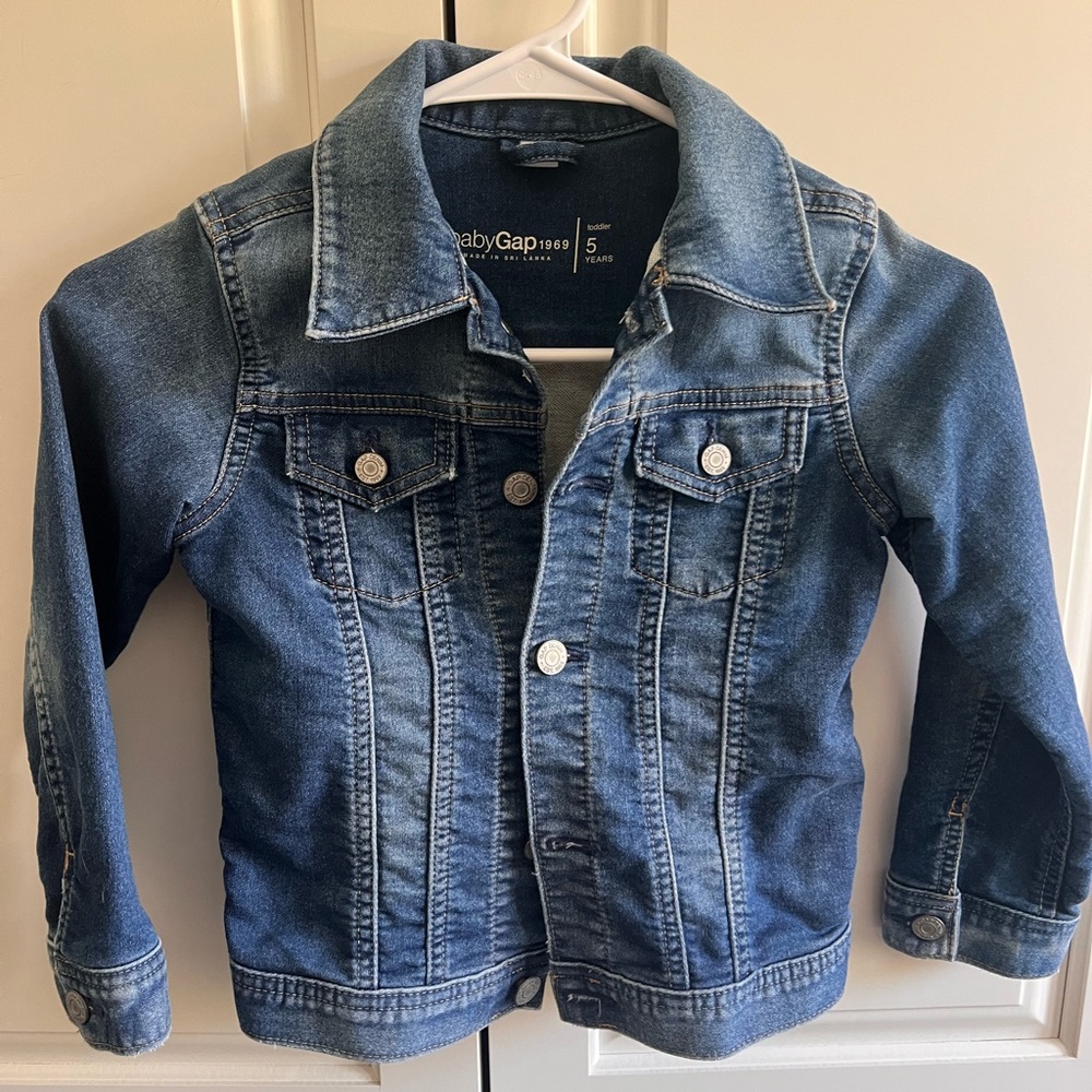 Gap Kids Jean Jacket- size 5